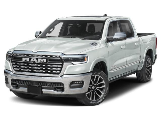 New 2027 Ivory White Tri-Coat Pearlcoat RAM Limited image 1