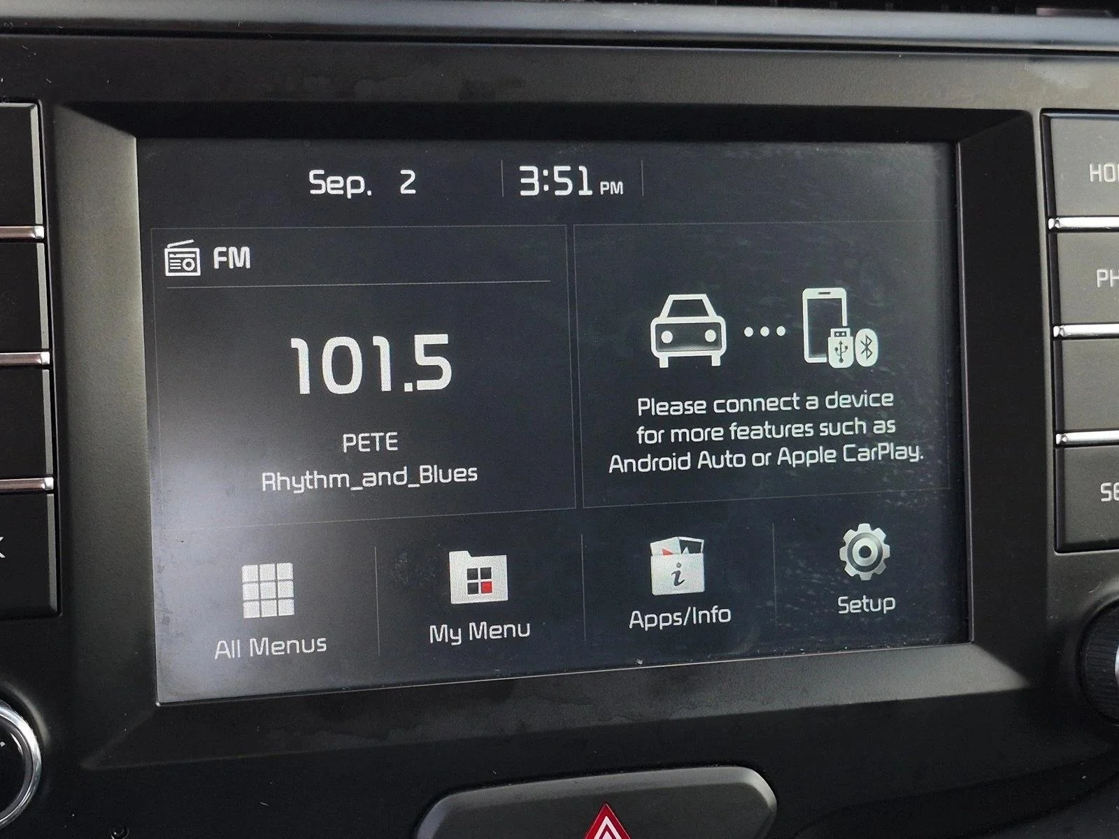 Used 2021 Inferno Red Kia S image 8