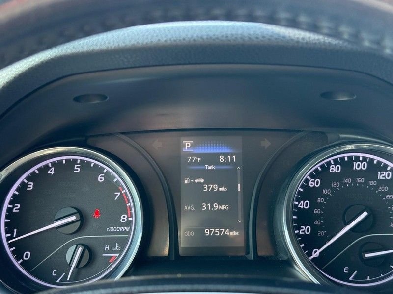 Used 2019 Celestial Silver Metallic Toyota SE image 22