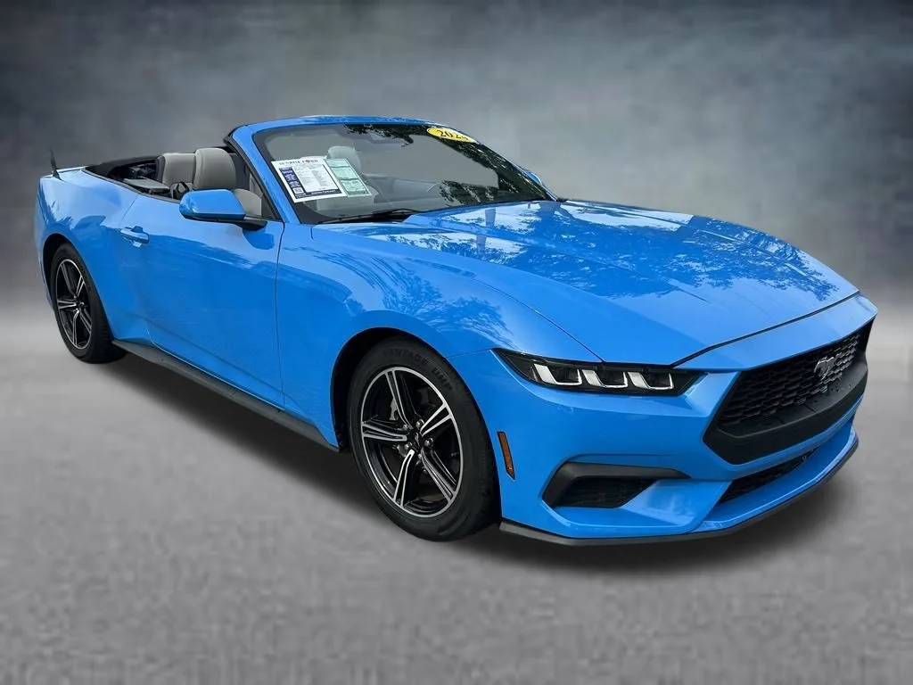 Used 2024 Grabber Blue Ford EcoBoost Premium image 3