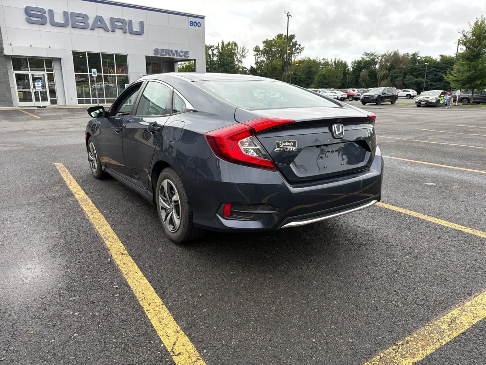 Used 2020 Honda Civic LX with VIN 2HGFC2F68LH503334 for sale in Troy, NY