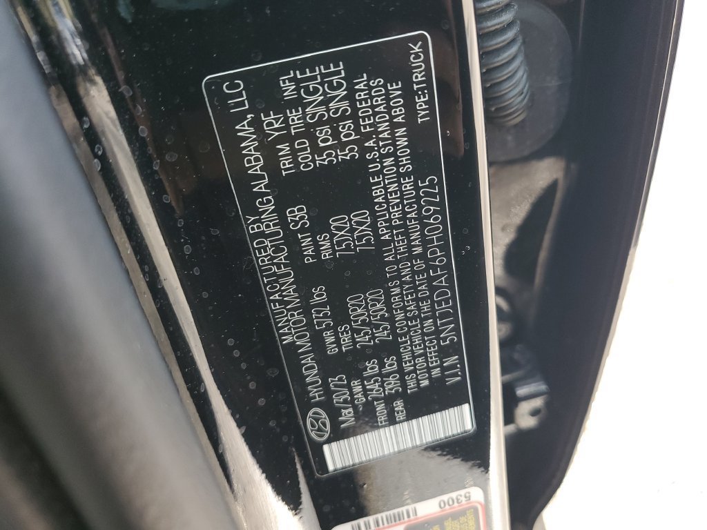 Used 2023 Black Hyundai Limited image 25