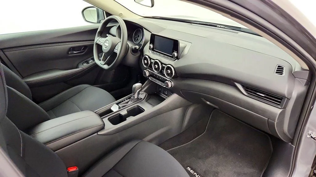 Used 2024 Atlantic Gray Metallic Nissan S CVT image 23