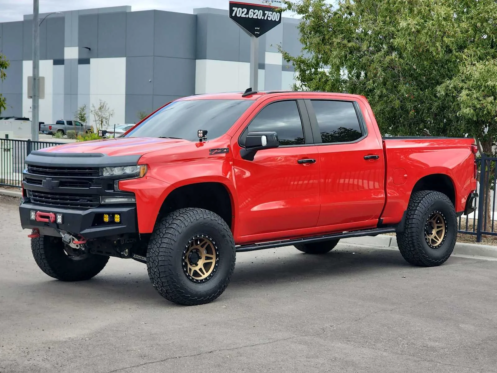Used 2020 Red Hot Chevrolet LT Trail Boss image 4