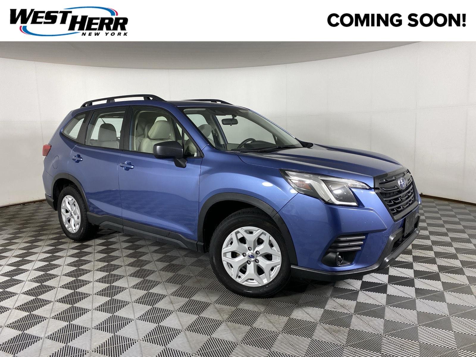 Used 2024 Horizon Blue Pearl Subaru Base image 1