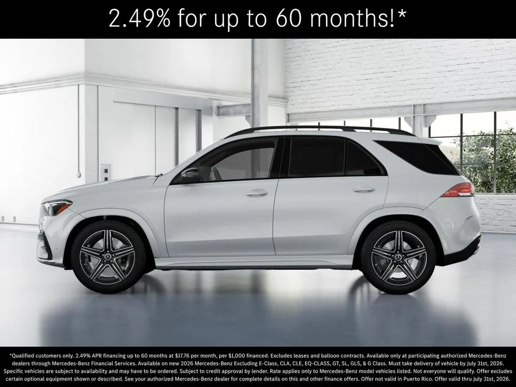 New 2026 MANUFAKTUR Moonlight White Metallic Mercedes-Benz GLE 450 image 34