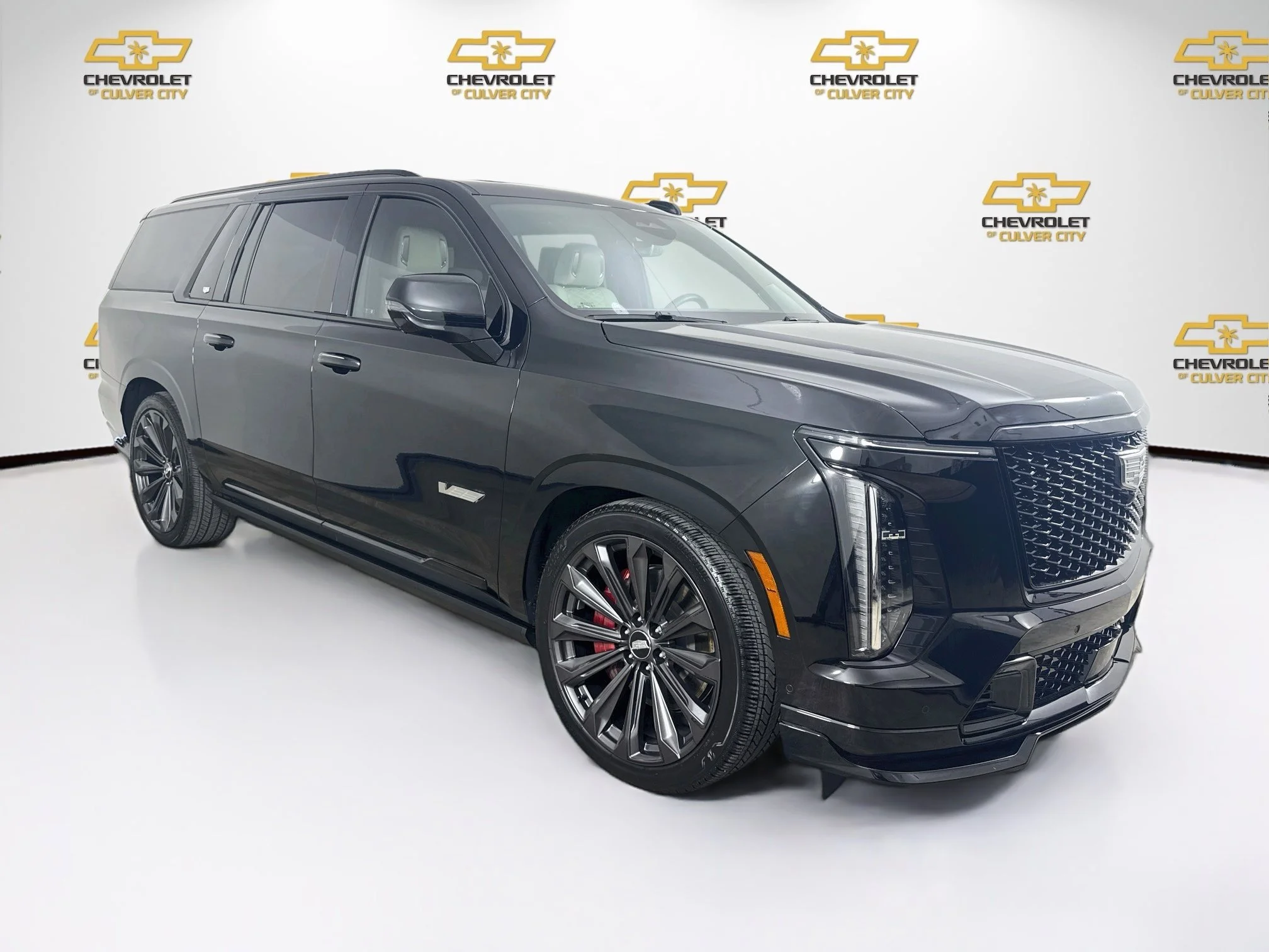 Used 2025 Black Raven Cadillac Escalade-V ESV image 1