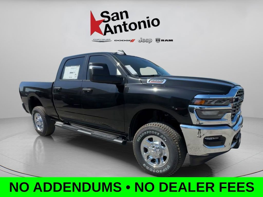 New 2026 Diamond Black Crystal Pearl-Coat Exterior Paint RAM Tradesman image 1