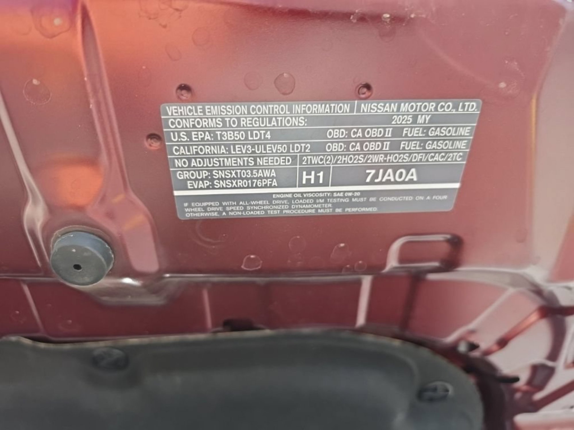 Used 2025 Coulis Red INFINITI SENSORY image 31