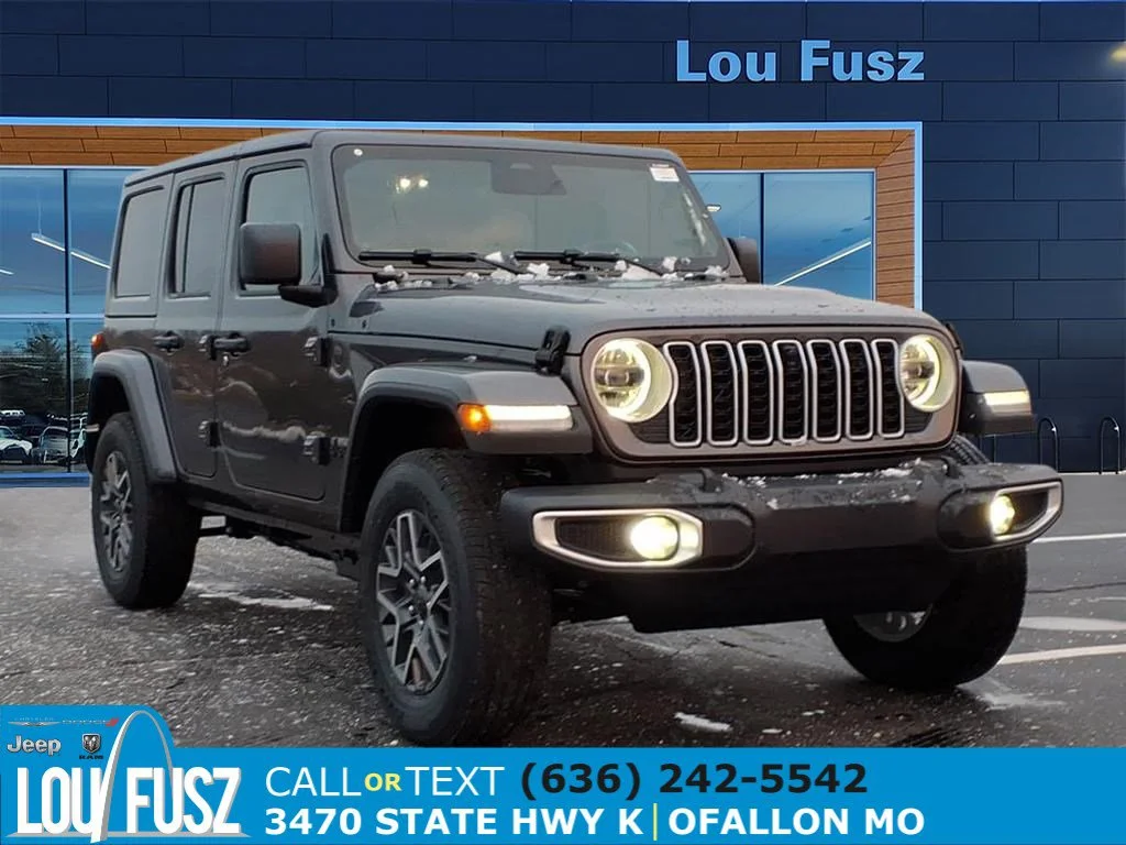 New 2026 Granite Crystal Metallic Clear-Coat Exterior Paint Jeep Sahara image 1