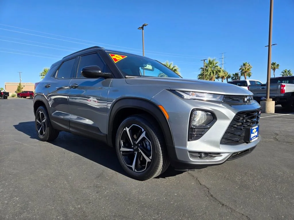Used 2023 Sterling Gray Metallic Chevrolet RS image 1