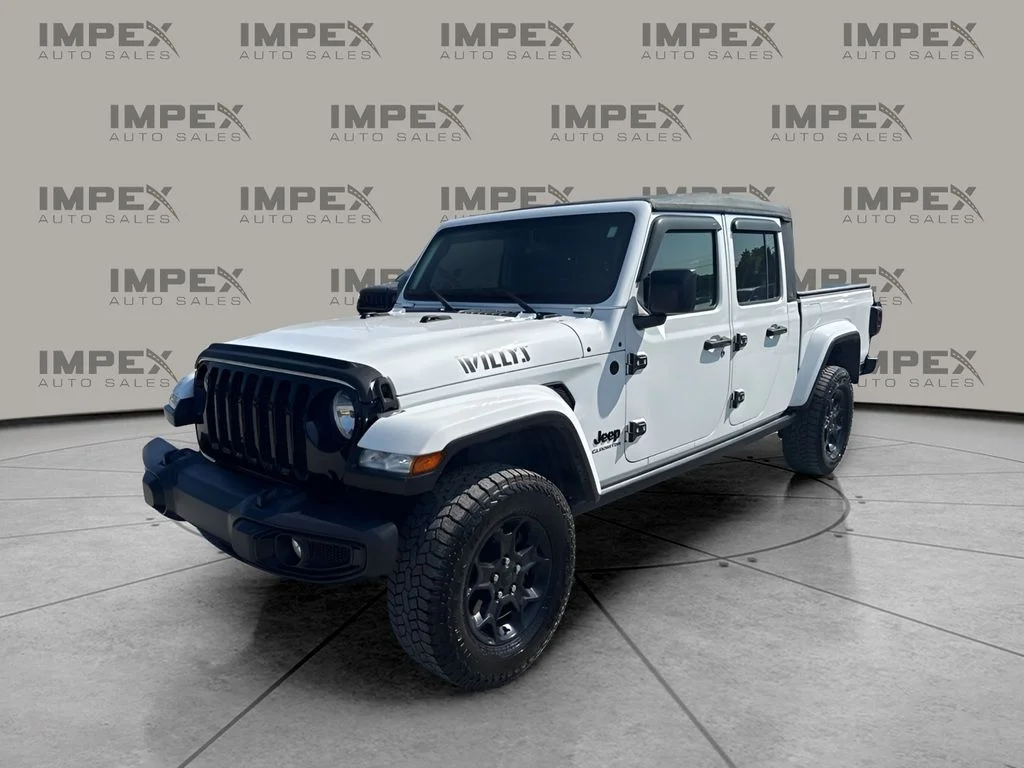 Used 2021 White Jeep Willys image 1