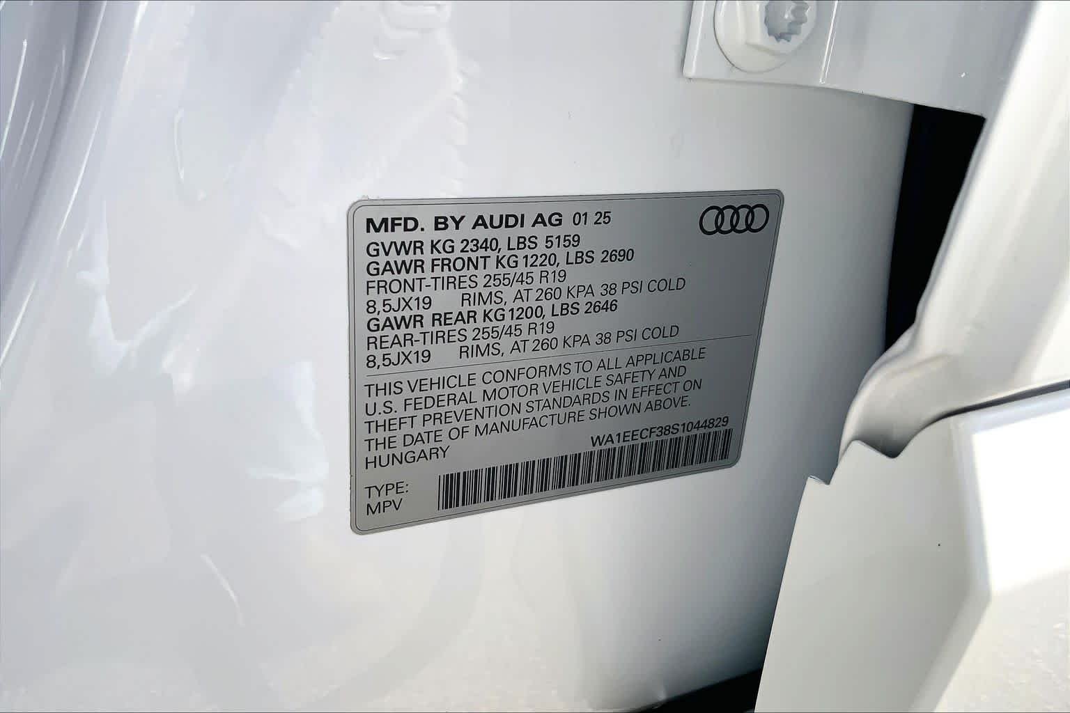 Used 2025 Arkona White Audi S line Premium Plus image 34