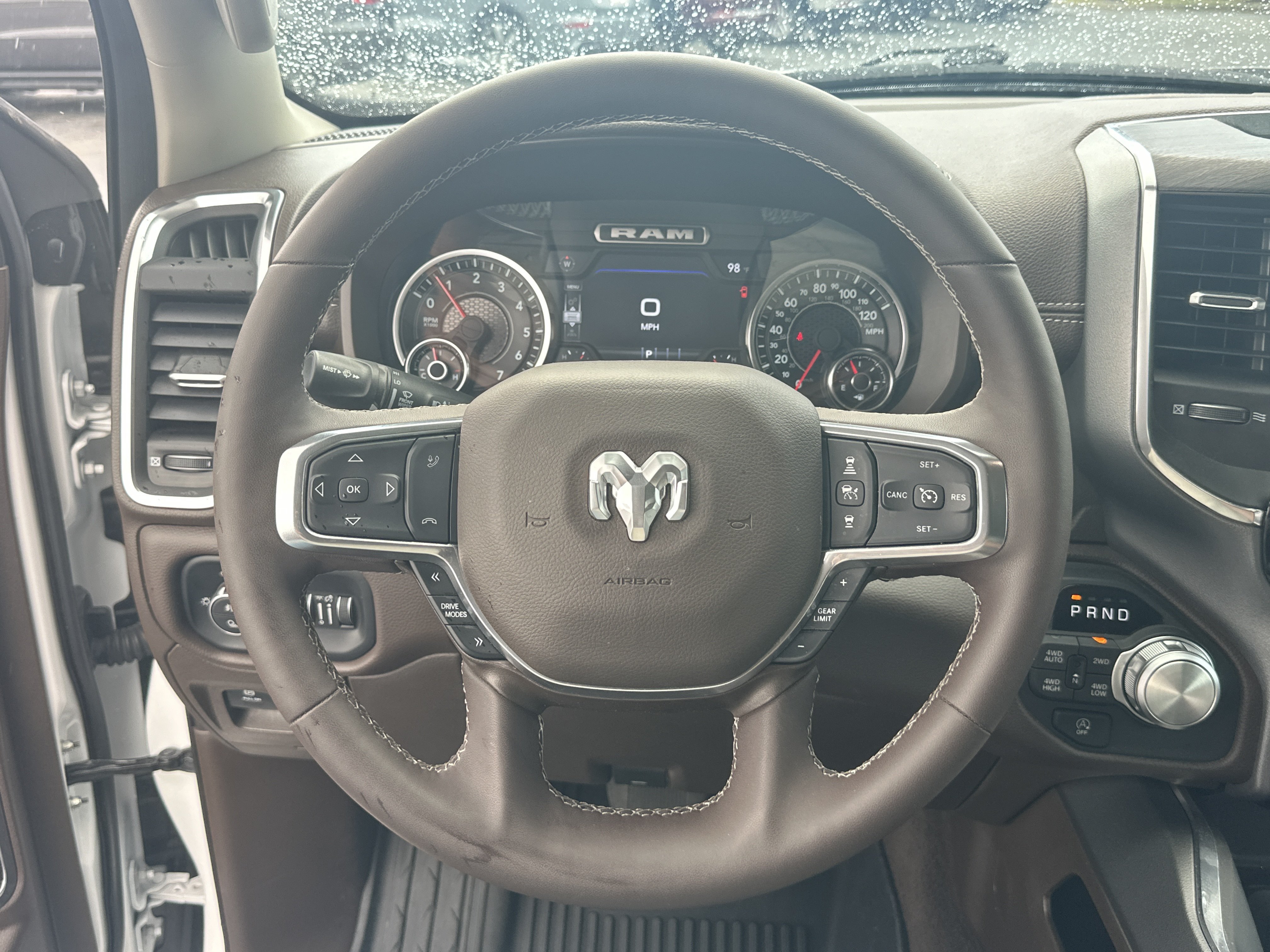 Used 2025 Bright White Clearcoat Ram Laramie image 27