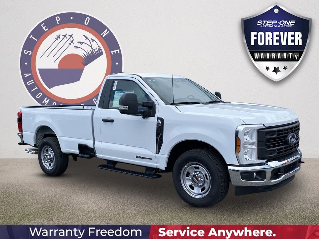 New 2025 Oxford White Ford F-350® XL image 1