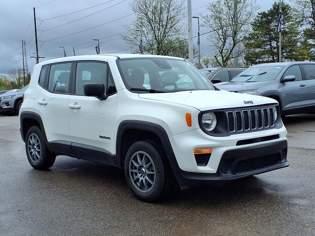 Used 2022 White Jeep Sport 4x4 image 3