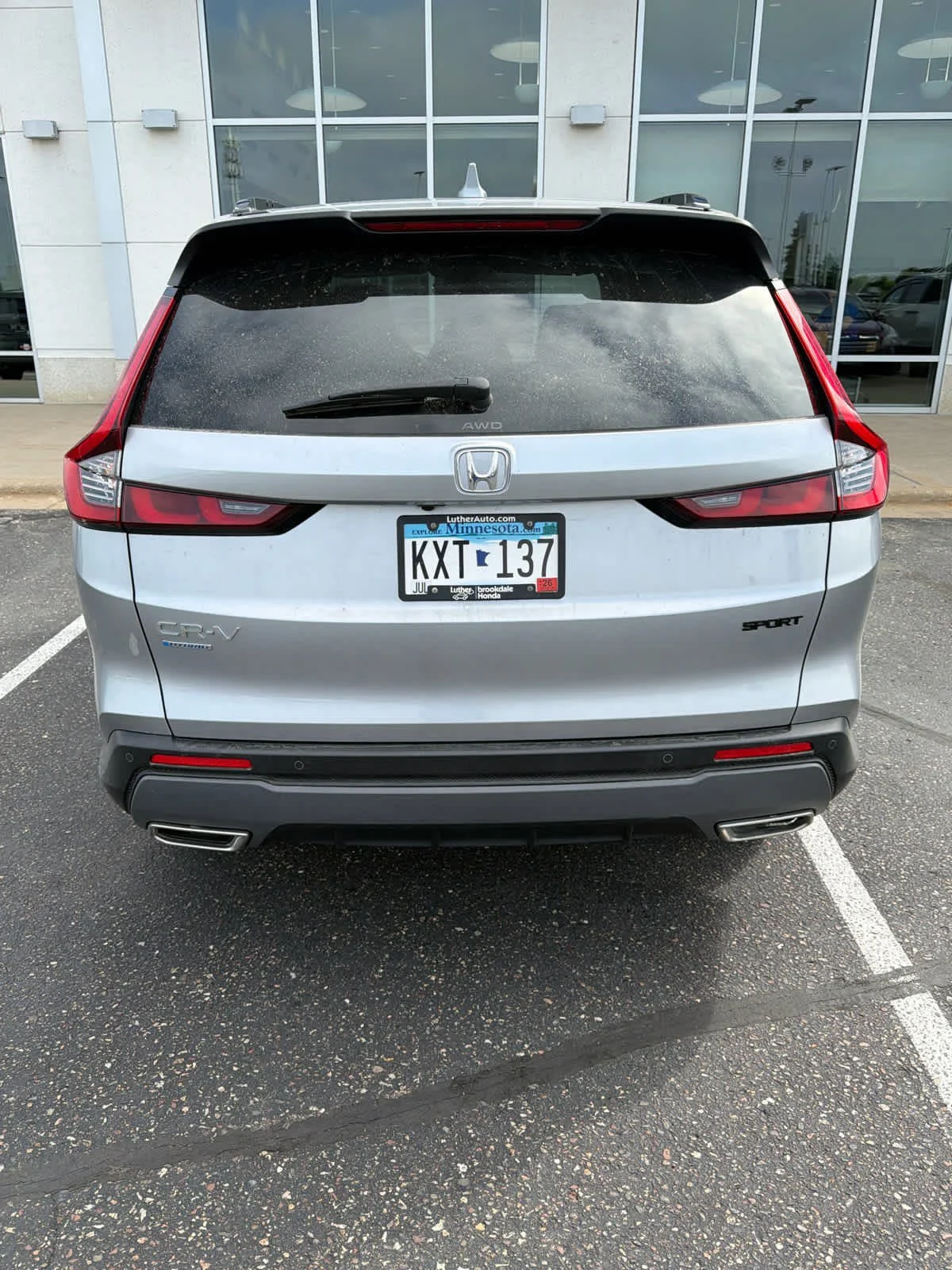 Used 2024 Lunar Silver Metallic Honda Sport-L image 8