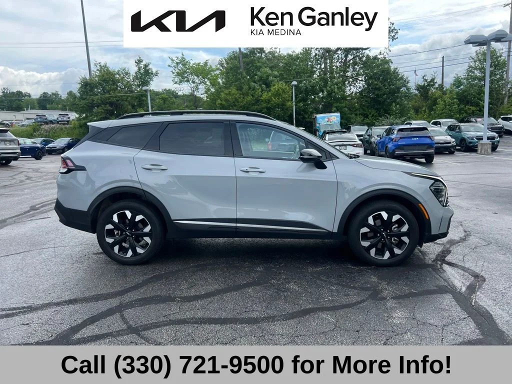 Certified Used 2024 Gray Kia X-Line image 5