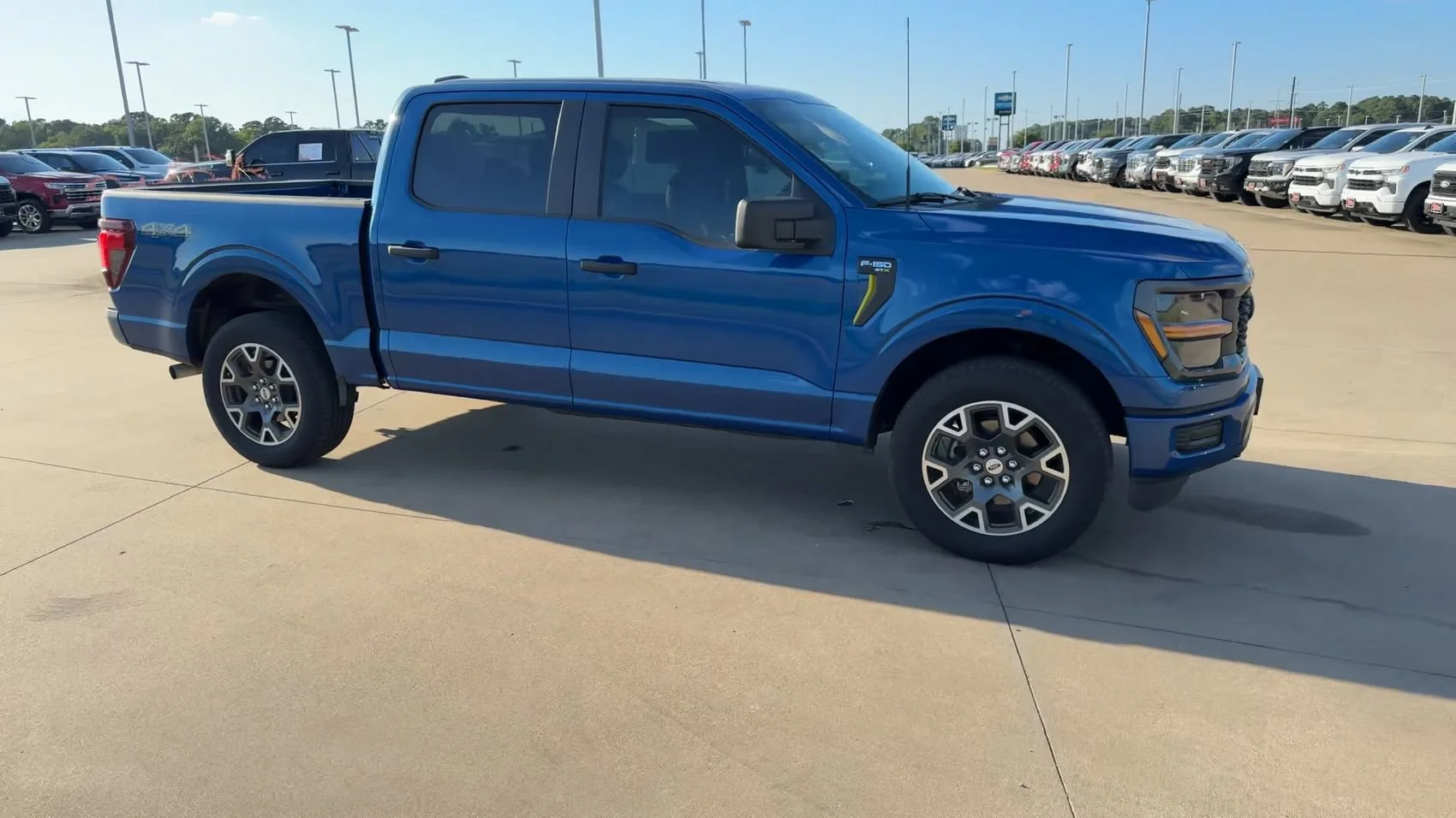 Used 2025 Blue Metallic Ford STX image 9