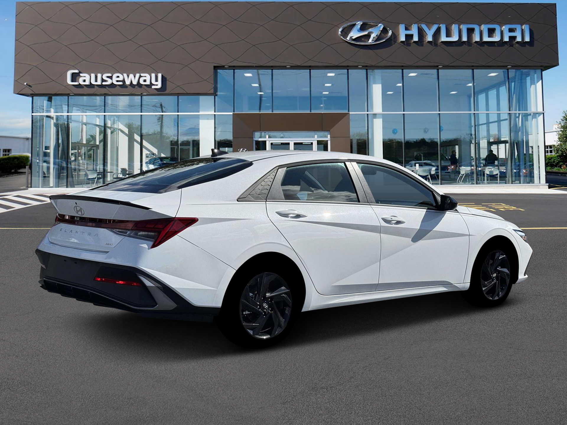New 2026 White Hyundai SEL Sport image 8