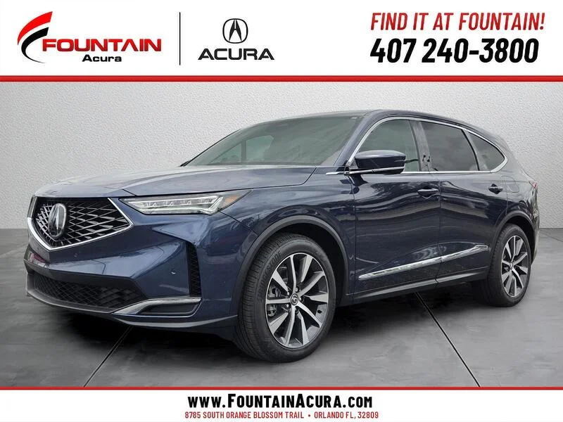 Used 2026 Canyon River Blue Met Acura FWD W/TECHNOLOGY PACKAGE image 1