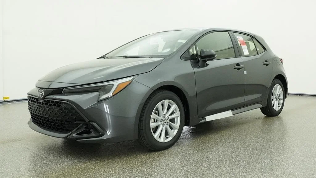 New 2026 Magnetic Gray Metallic Toyota SE image 17