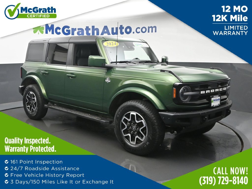 Used 2024 Green Ford Outer Banks image 1