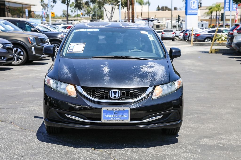 Used 2013 Honda Civic LX with VIN 2HGFB2F54DH512527 for sale in Downey, CA