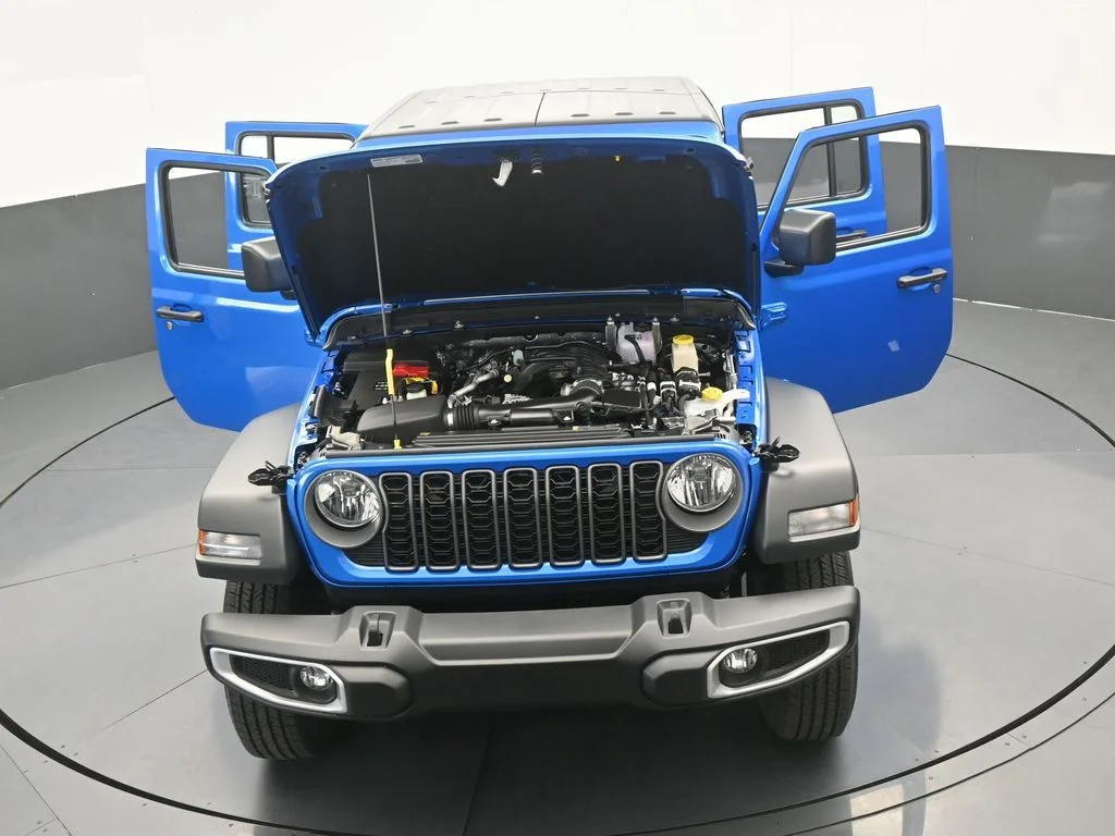 New 2026 Hydro Blue Pearl-Coat Exterior Paint Jeep Sport image 54