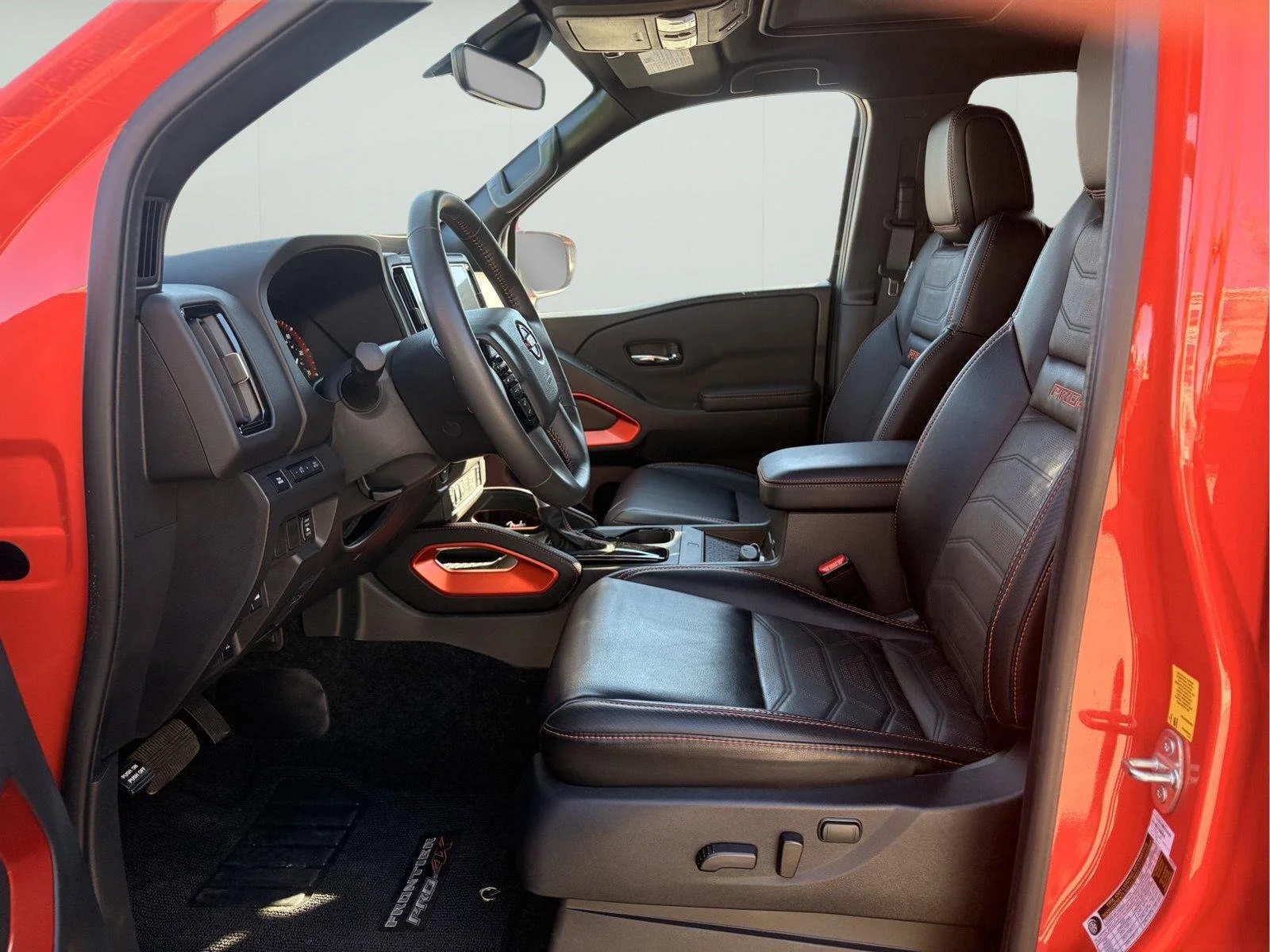 Used 2025 Afterburn Orange Nissan PRO-4X image 8
