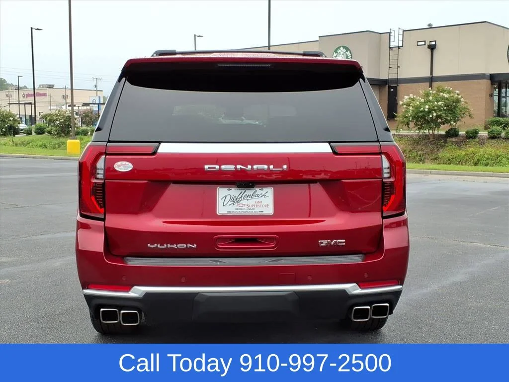 Used 2026 Volcanic Red Tintcoat GMC Denali image 7
