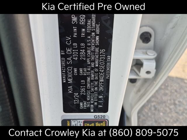 Certified Used 2025 White Kia GT-Line image 30