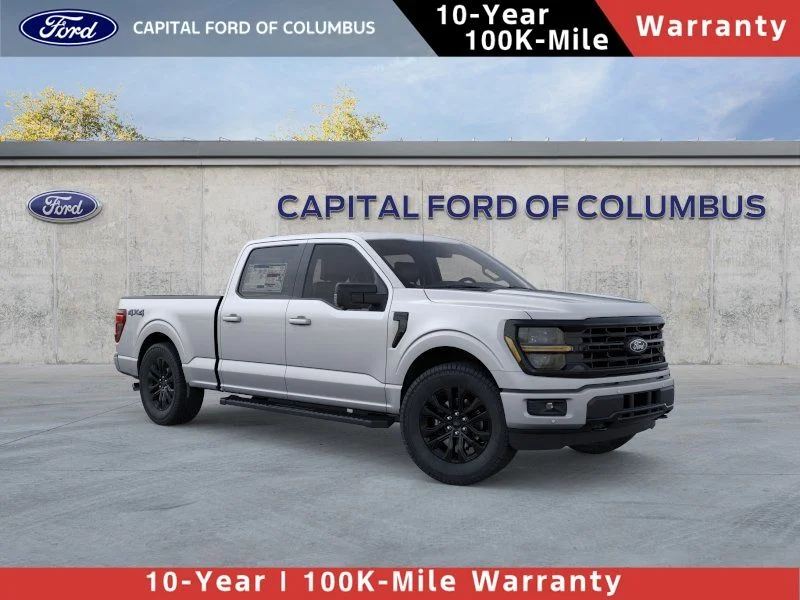 New 2026 Iconic Silver Metallic Ford XLT image 1