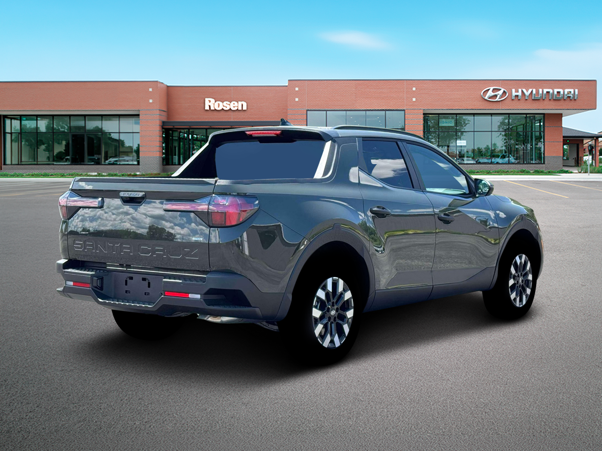 New 2026 Green Hyundai SEL AWD image 7