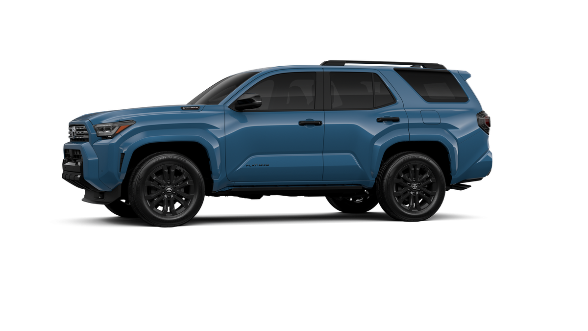 New 2026 Heritage Blue Toyota Platinum image 3