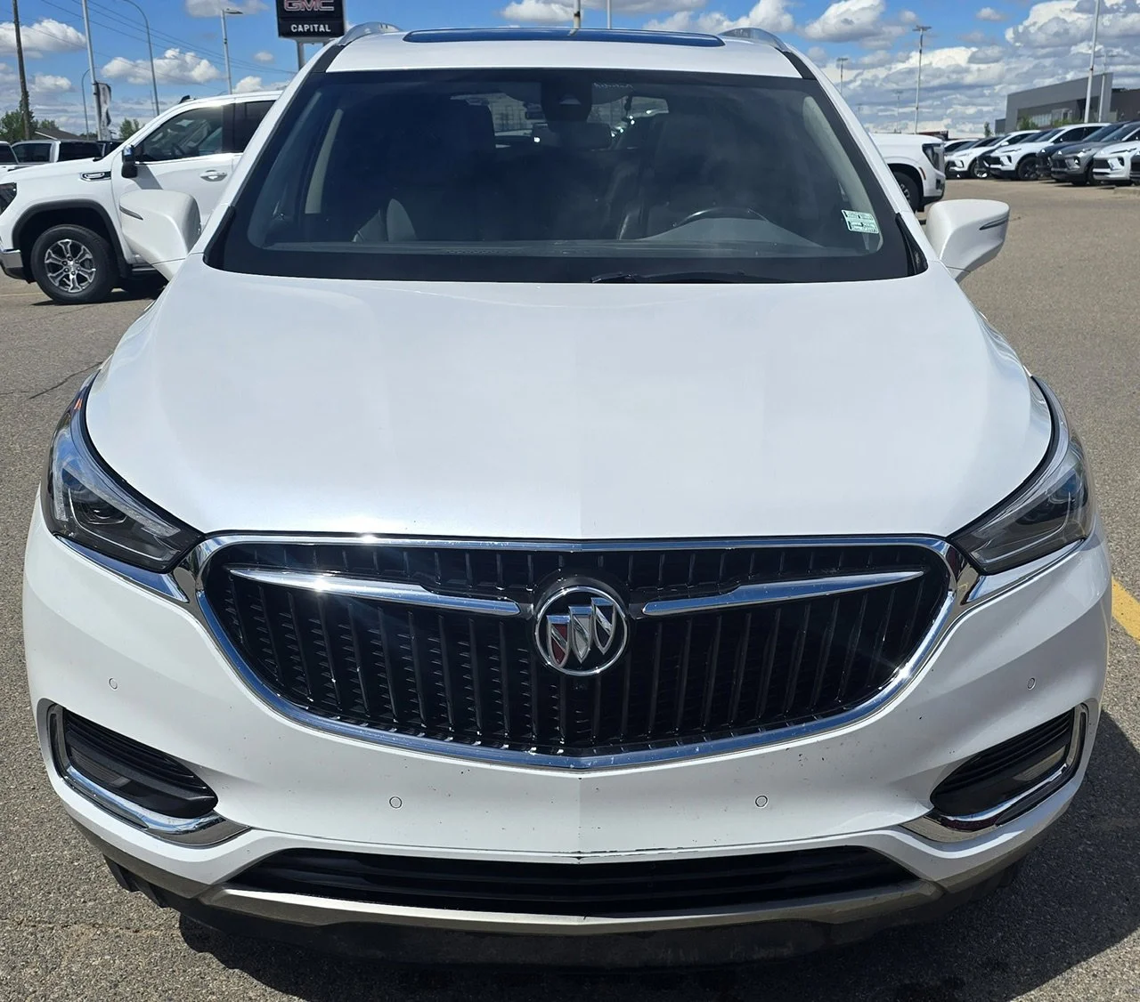 Used 2019 White Buick Premium AWD image 8