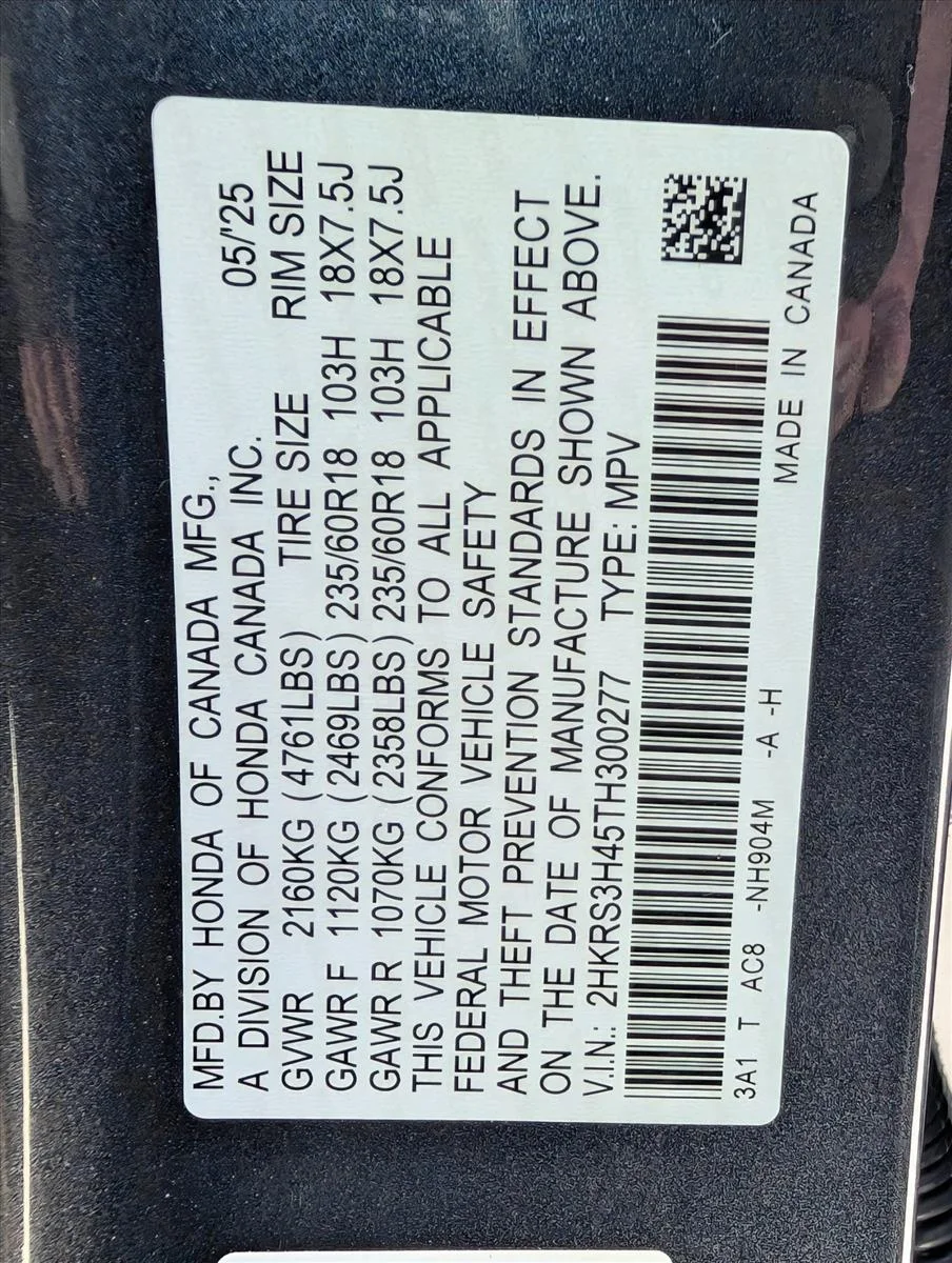 Used 2026 Meteorite Gray Metallic Honda EX image 28