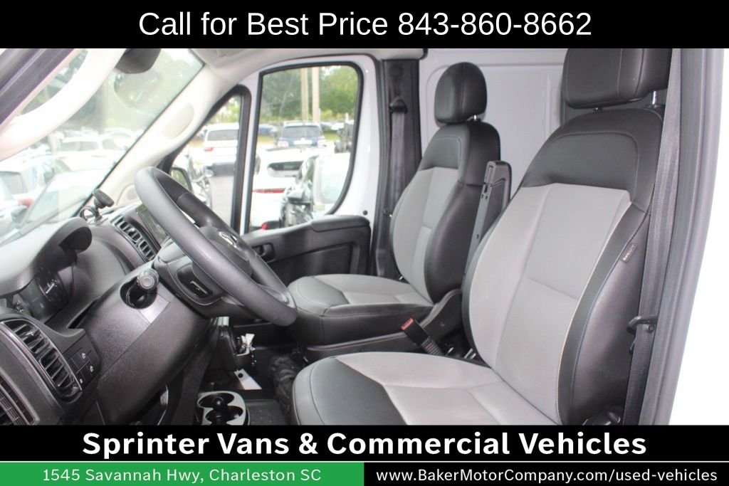 Used 2025 Bright White Clearcoat Ram High Roof image 6