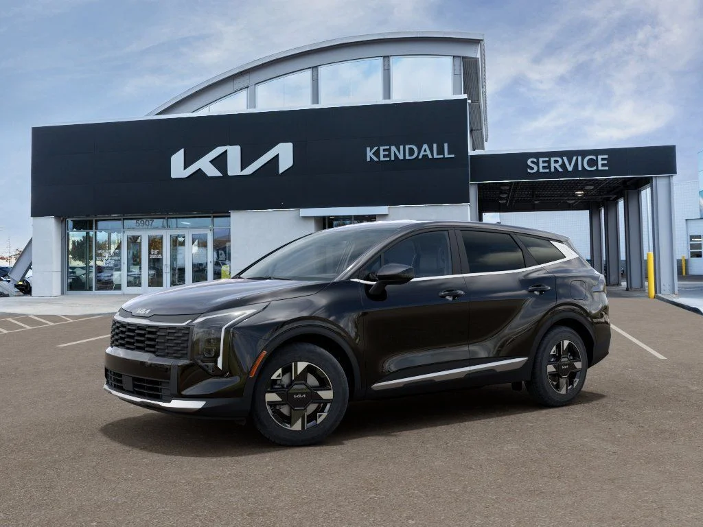 New 2026 Ebony Black Kia LX image 3