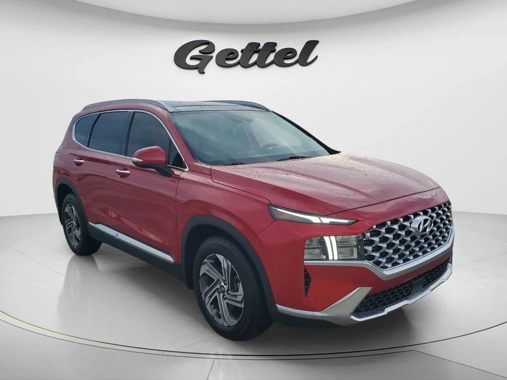 Used 2022 Red Hyundai SEL image 2