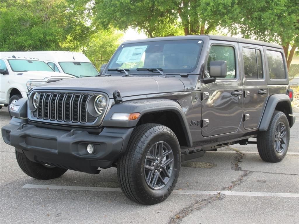 New 2026 Granite Crystal Metallic Clear-Coat Exterior Paint Jeep Sport S image 3