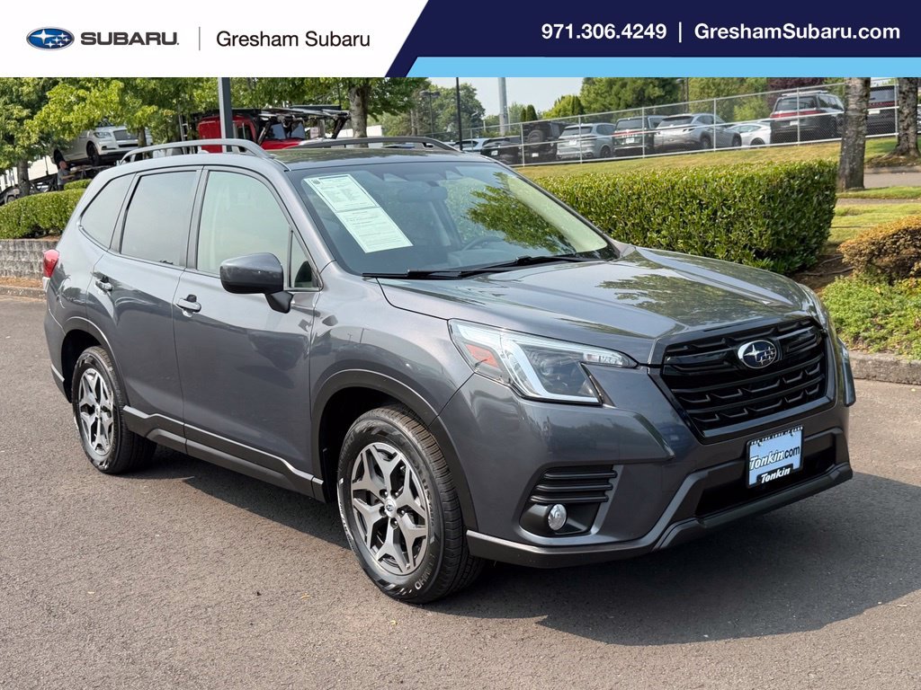 Used 2022 Gray Metallic Subaru Premium image 1