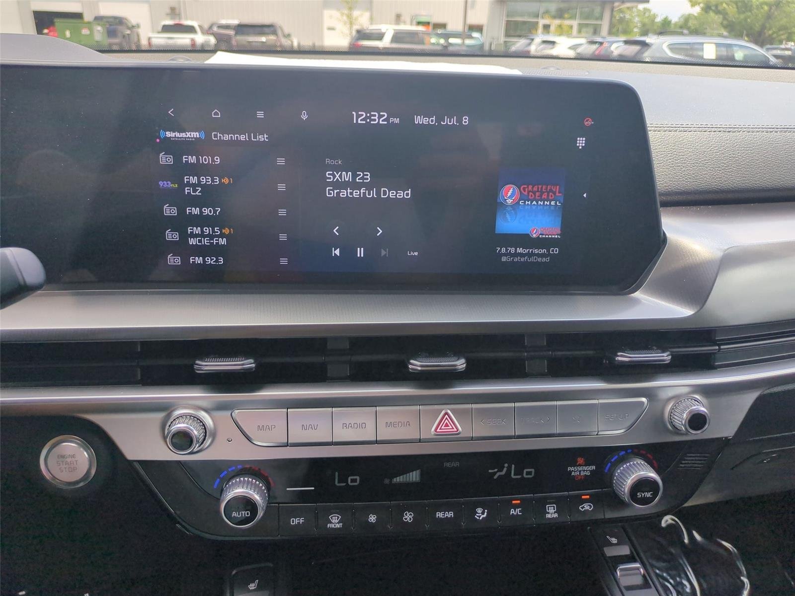 Used 2025 Ebony Black Kia S image 38