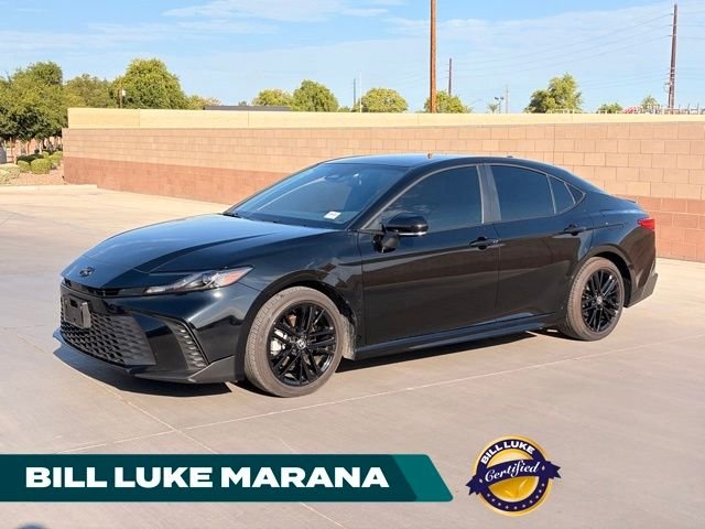 Certified Used 2026 Black Toyota SE image 1