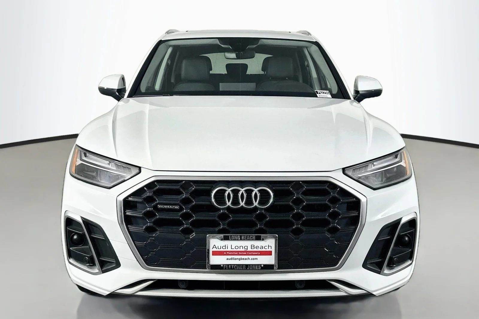 Used 2023 Glacier White Metallic Audi S line Premium image 2