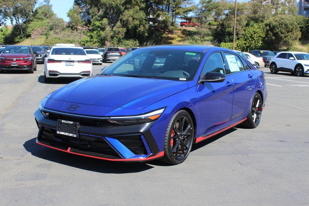 New 2026 Blue Hyundai Sedan image 3