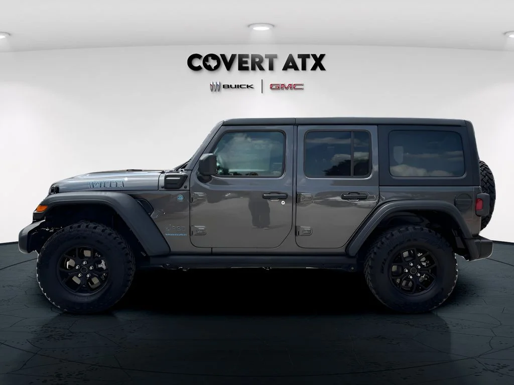 Used 2025 Gray Jeep Willys 4xe image 4
