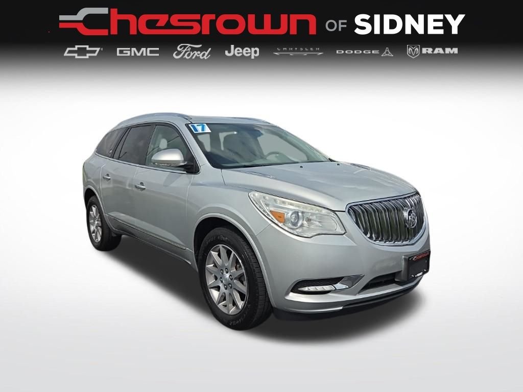 Used 2017 Buick Enclave Convenience with VIN 5GAKRAKD0HJ317157 for sale in Sidney, OH
