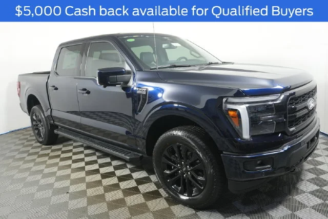 New 2026 Antimatter Blue Metallic Ford Lariat® image 2