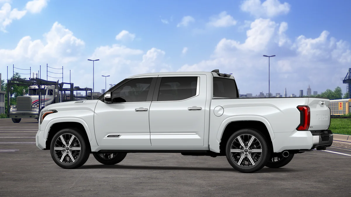 New 2026 Wind Chill Pearl Toyota Capstone image 5